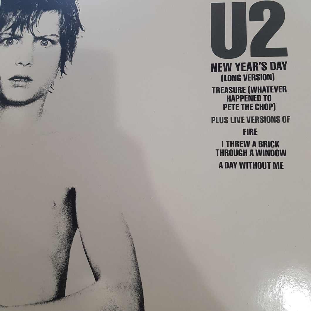 U2 - NEW YEARS DAY (EP) (USED VINYL 1982 GERMAN M-/M-)