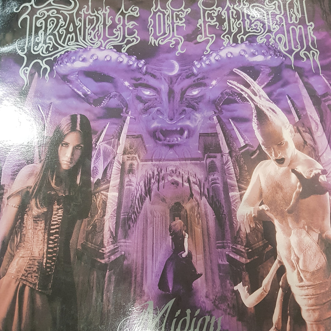 CRADLE OF FILTH - MIDIAN (2LP) (USED VINYL 2000 UK/EURO EX+/M-/EX)