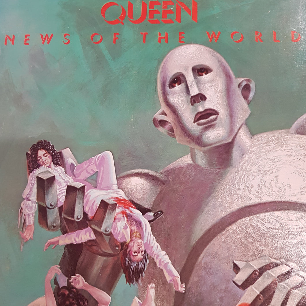 QUEEN - NEWS OF THE WORLD (USED VINYL 1977 CANADIAN EX/EX)