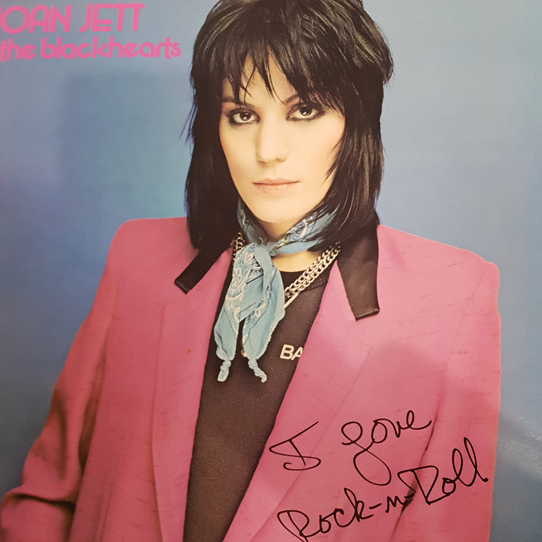 JOAN JETT - I LOVE ROCK AND ROLL (USED VINYL 1982 JAPANESE M-/EX+)