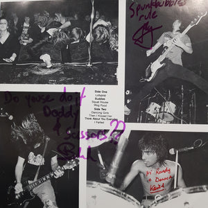 HARD-ONS - SMELL MY FINGER (SIGNED) (USED VINYL 1986 AUS M-/M-)