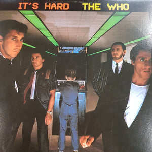 WHO - IT'S HARD (USED VINYL 1982 CANADIAN M-/EX+)