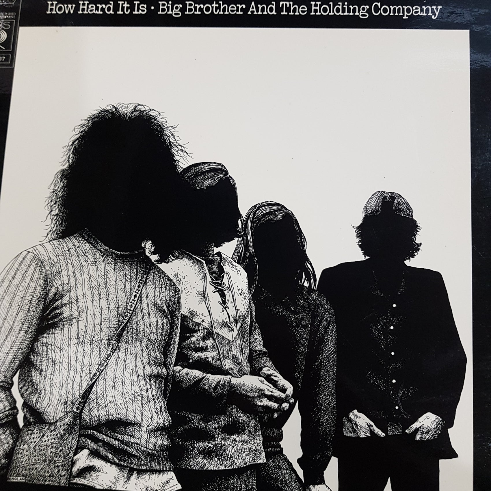 BIG BROTHER AND THE HOLDING COMPANY - HOW HARD IT IS (USED VINYL 1971 DUTCH EX/EX)
