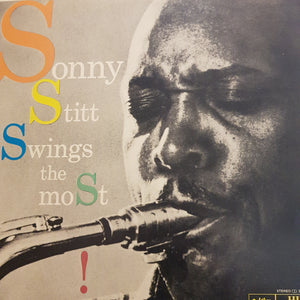 SONNY STITT - SWINGS THE MOST! (USED VINYL 1982 JAPANESE M-/EX+)