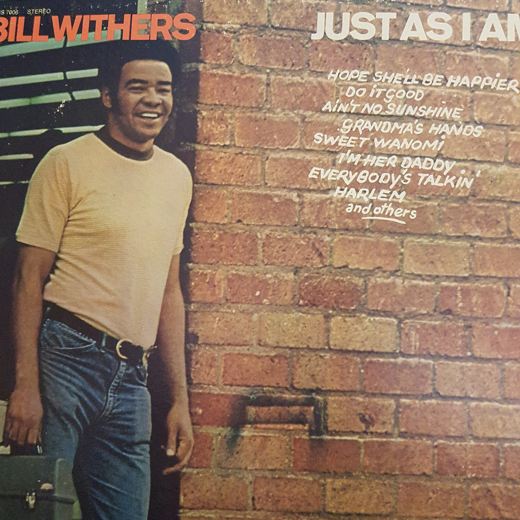 BILL WITHERS - JUST AS I AM (USED VINYL 1971 US EX/EX)
