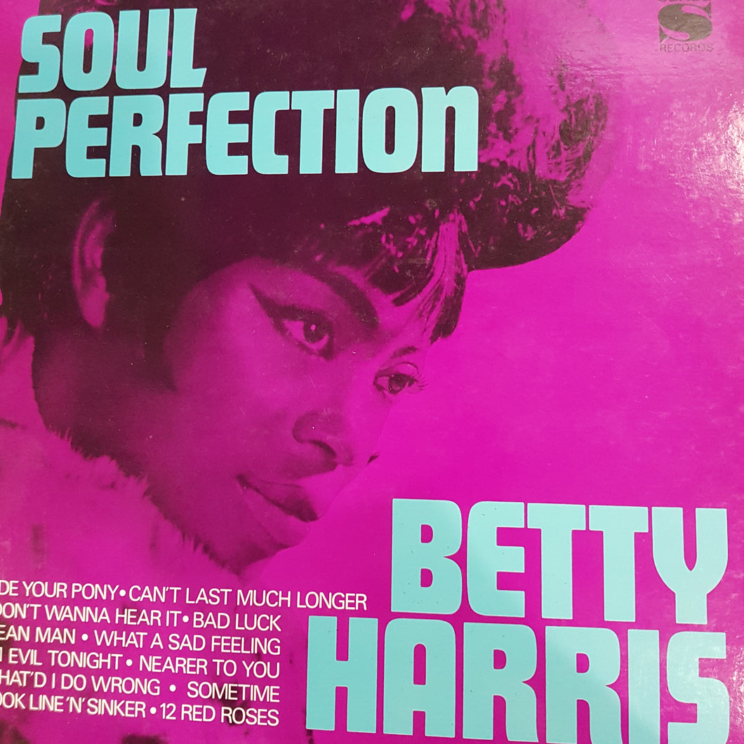 BETTY HARRIS - SOUL PERFECTION (USED VINYL 1980 JAPANESE M-/EX+)