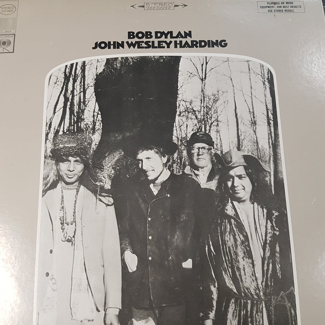 BOB DYLAN - JOHN WESLEY HARDING (USED VINYL 1968 CANADIAN EX+/EX)