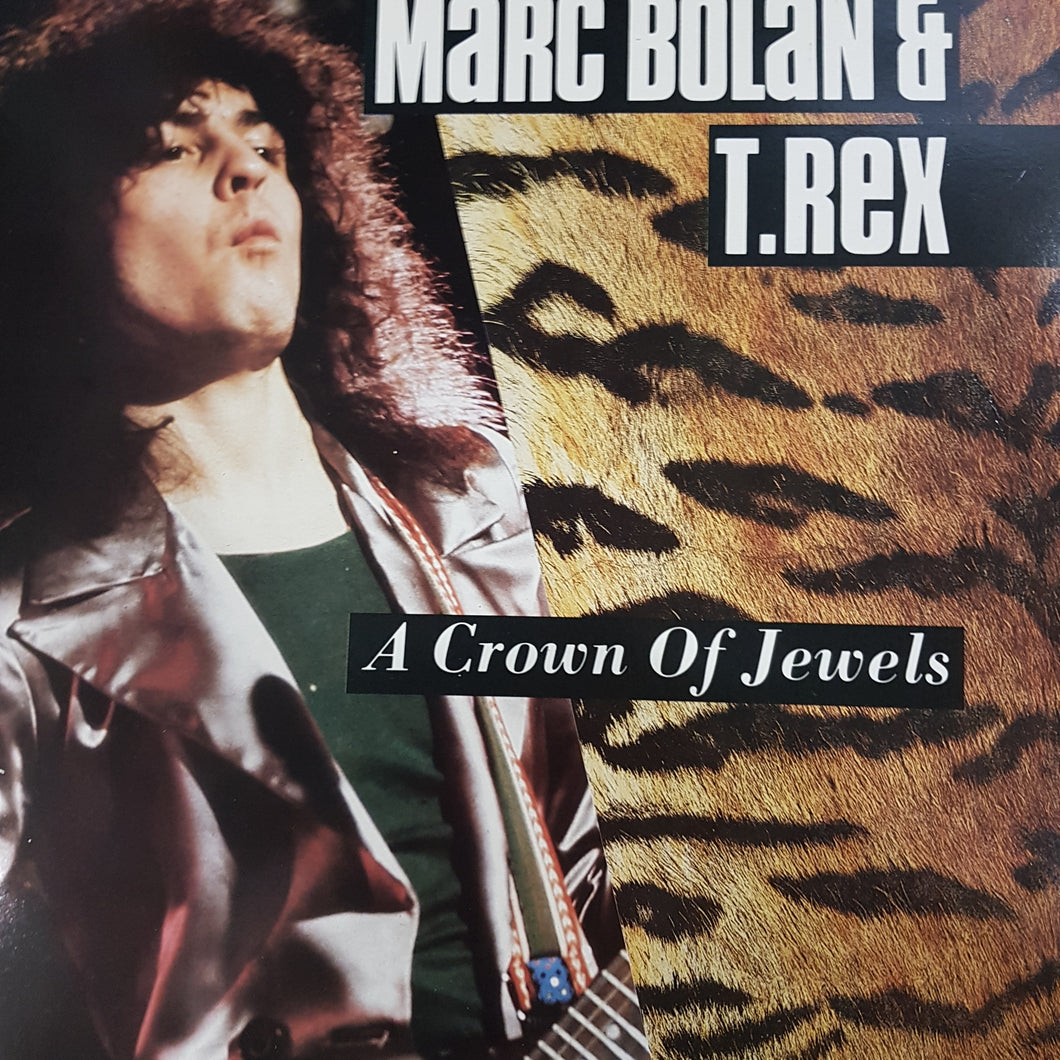 MARC BOLAN AND T.REX - A CROWN OF JEWELS (USED VINYL 1985 UK M-/EX+)