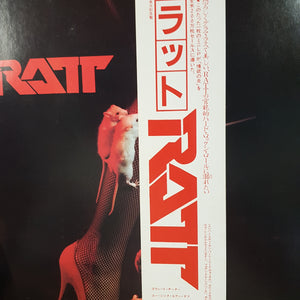 RATT - SELF TITLED (USED VINYL 1983 JAPANESE M-/M-)