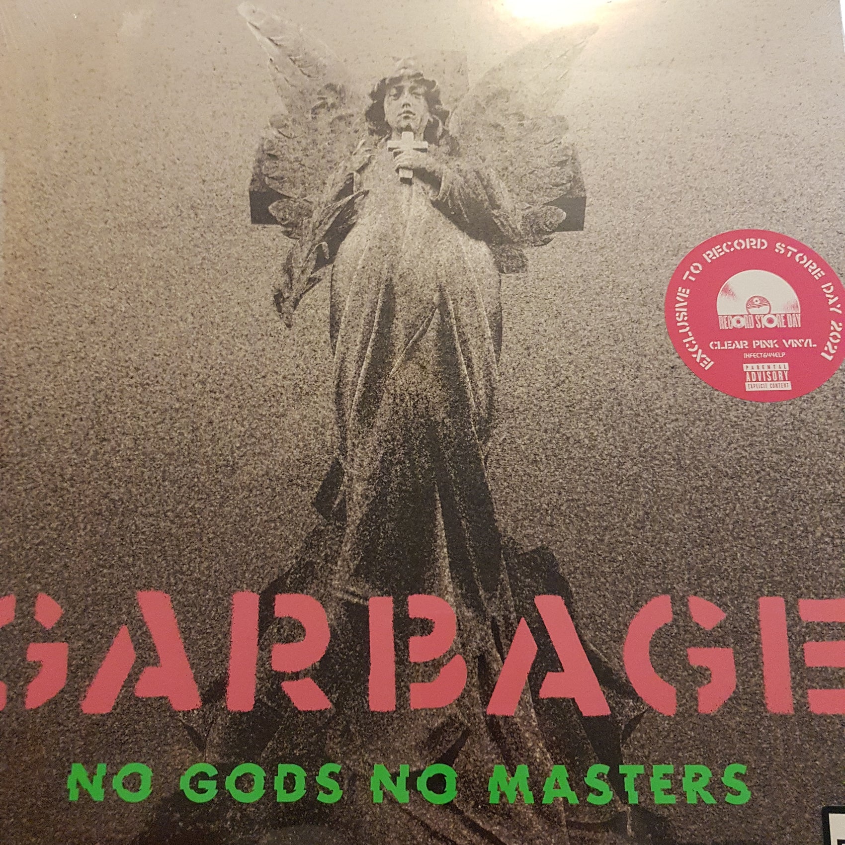 GARBAGE - NO GODS NO MASTERS (PINK COLOURED) VINYL RSD 2021