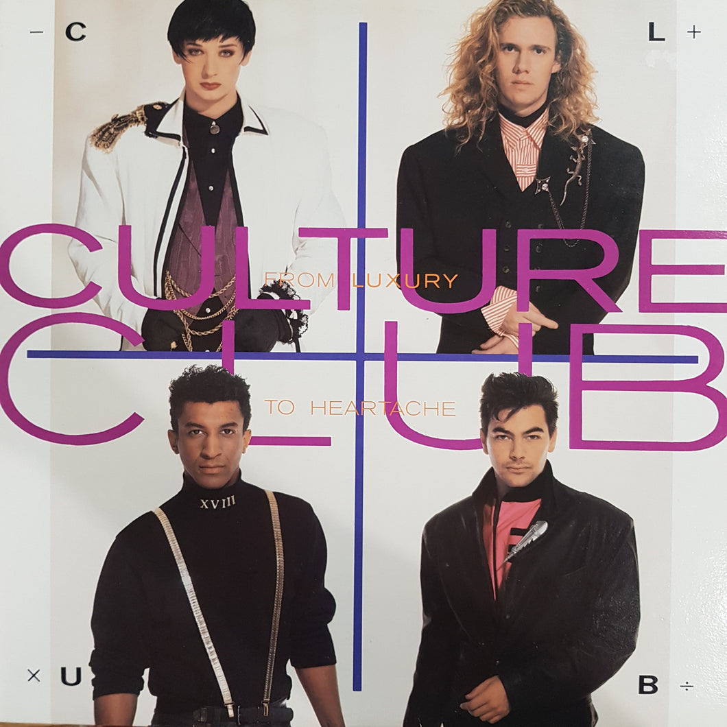 CULTURE CLUB - FROM LUXURY TO HEARTACHE (USED VINYL 1986 CANADIAN EX+/EX+)