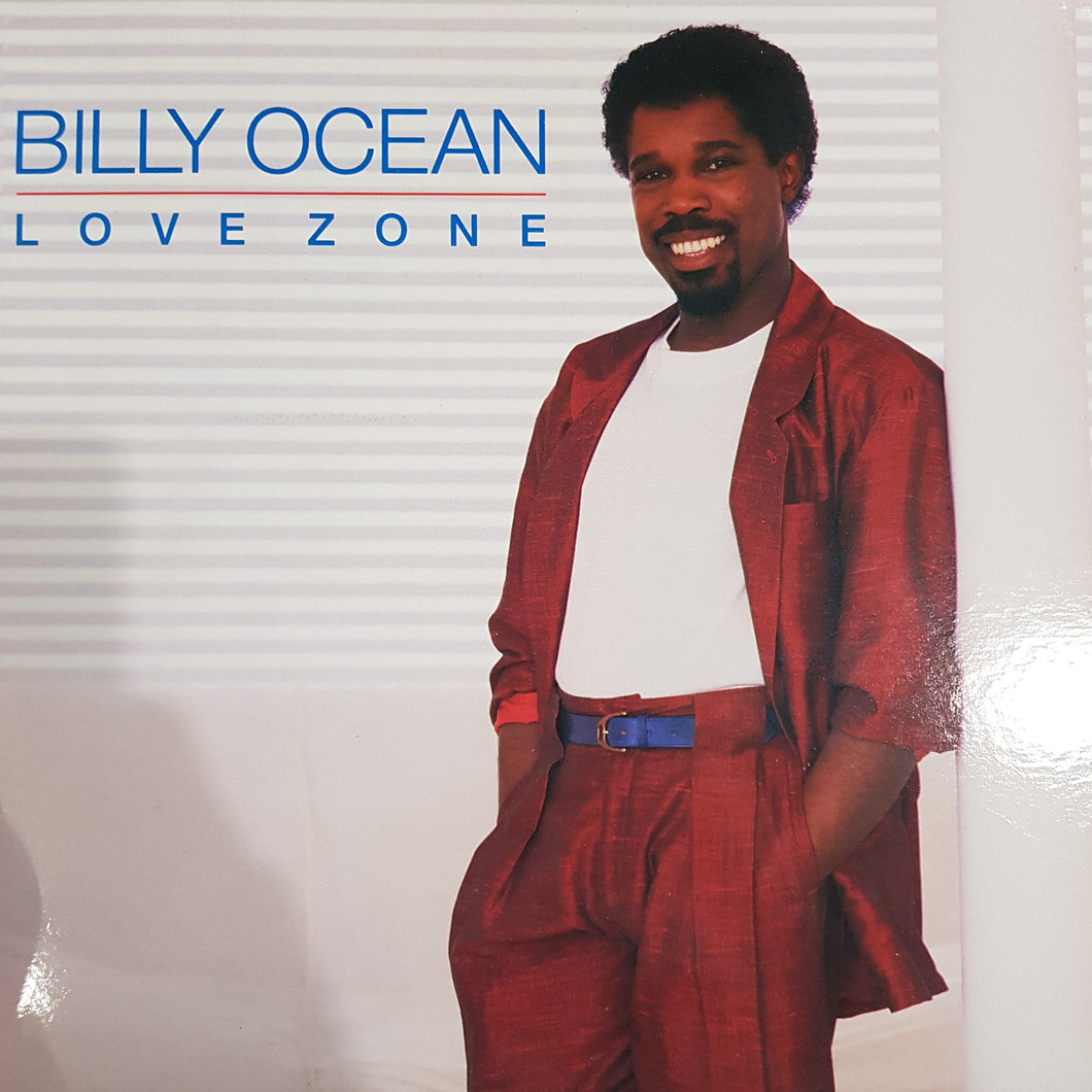 BILLY OCEAN - LOVE ZONE (USED VINYL 1986 CANADIAN M-/M-)