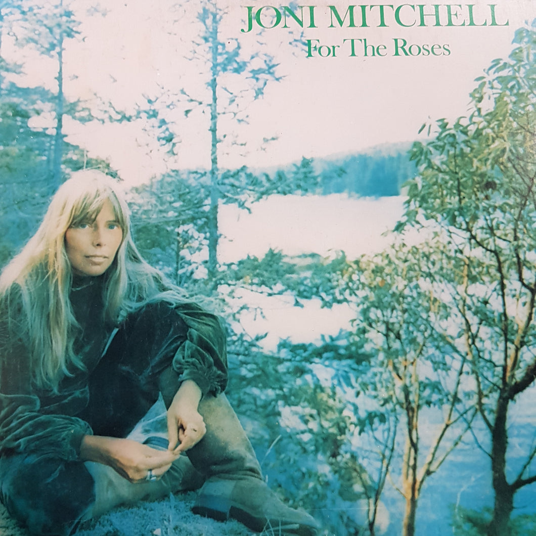JONI MITCHELL - FOR THE ROSES (USED VINYL 1974 CANADIAN EX/EX)
