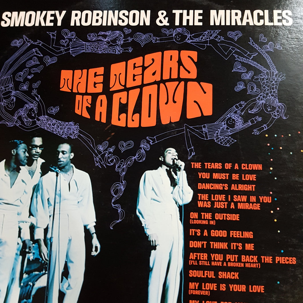 SMOKEY ROBINSON AND THE MIRICLES - THE TEARS OF A CLOWN (USED VINYL 1981 US EX+/EX)