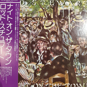 ROD STEWART - A NIGHT ON THE TOWN (USED VINYL 1976 JAPANESE M-/M-)