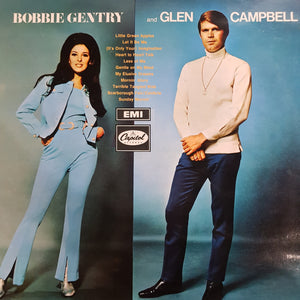 BOBBIE GENTRY AND GLEN CAMPBELL - SELF TITLED (USED VINYL 1968 US EX+/EX-)