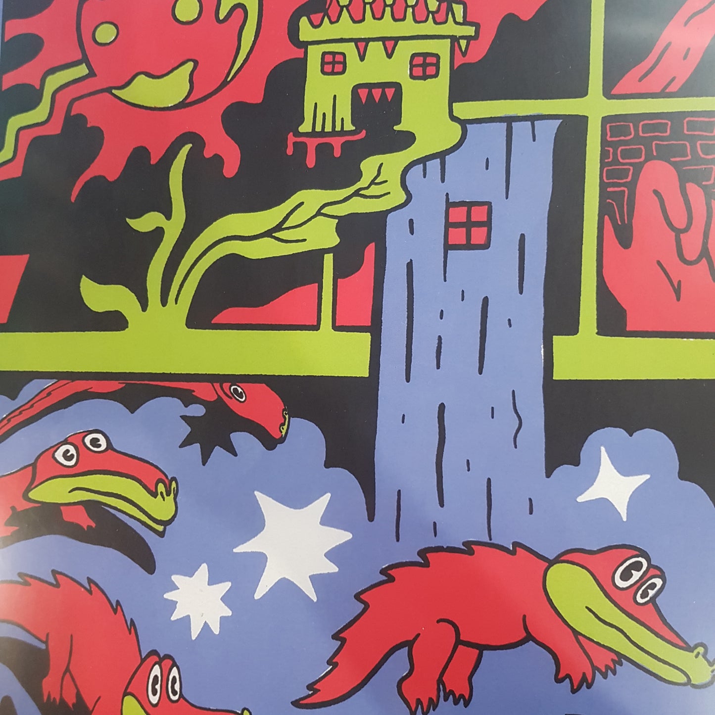 KING GIZZARD AND THE LIZARD WIZARD - LIVE IN PARIS 2019 (NEON YELLOW) VINYL