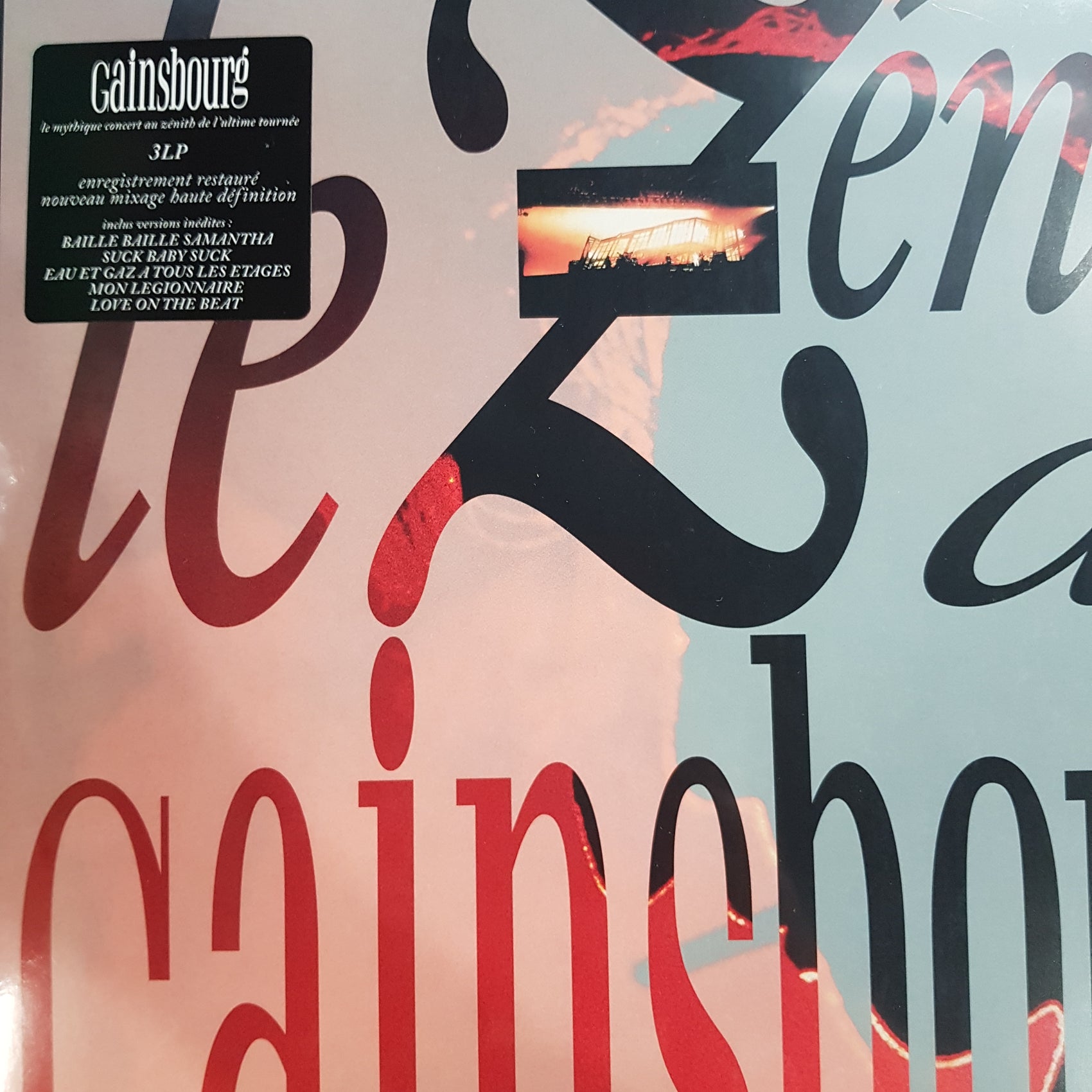 SERGE GAINSBOURG - LE ZENETH DE GAINSBOURG (3LP) VINYL