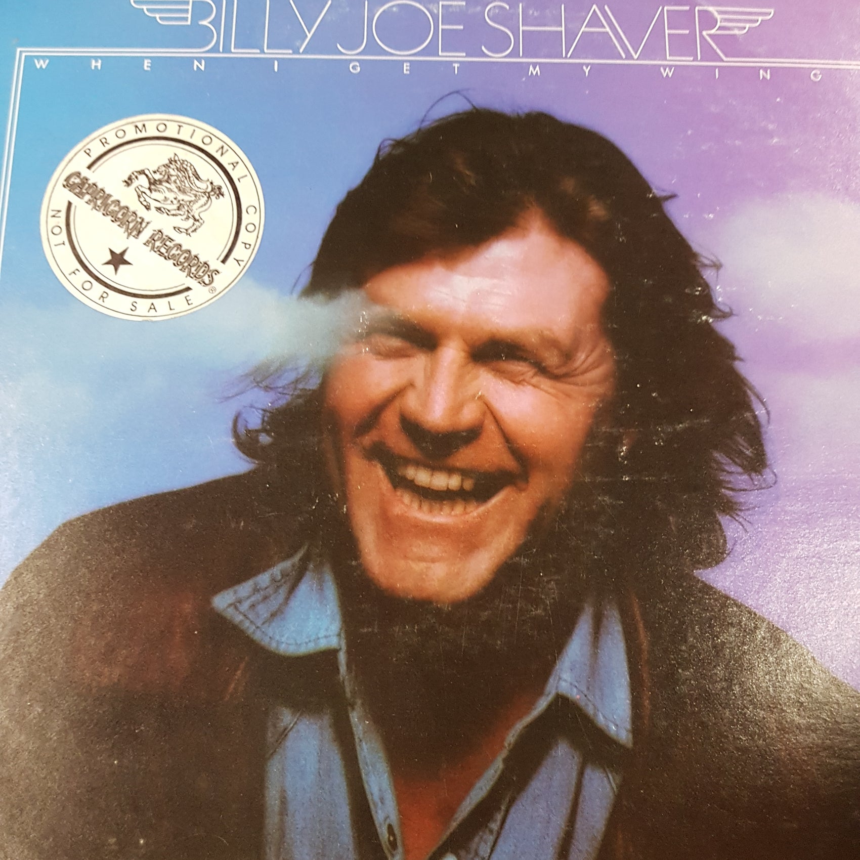 BILLY JOE SHAVER - WHEN I GET MY WINGS (USED VINYL 1976 US M-/EX+)