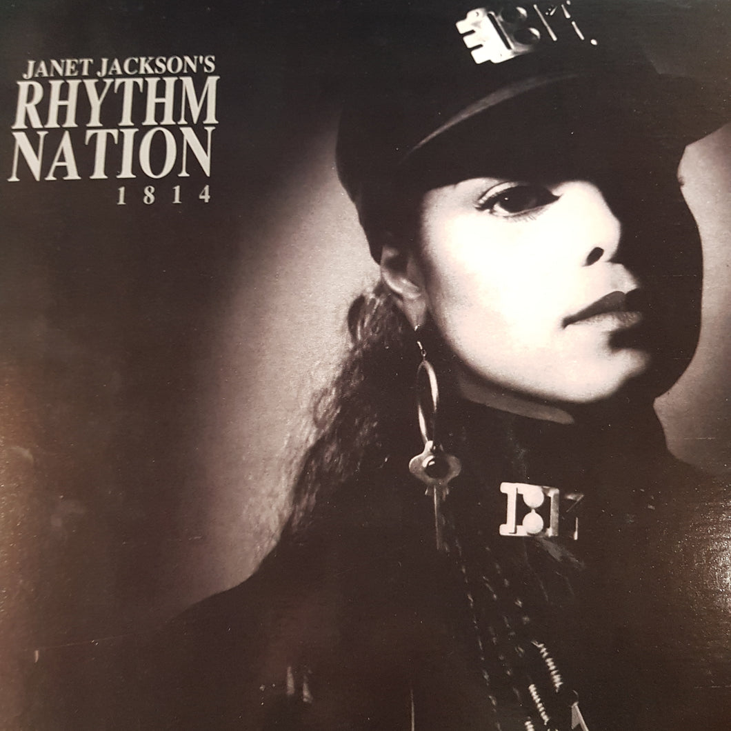 JANET JACKSON - RHYTHM NATION (USED VINYL 1989 CANADIAN M-/EX+)