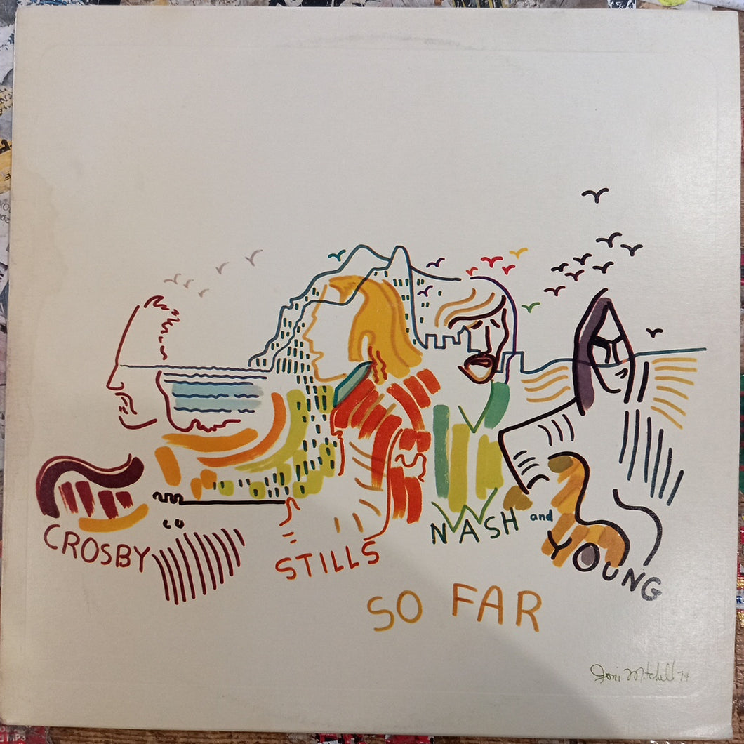CROSBY, STILLS, NASH AND YOUNG - SO FAR (USED VINYL 1974 US M- EX)