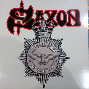 SAXON - STRONG ARM OF THE LAW (USED VINYL 1980 U.K. M- EX)