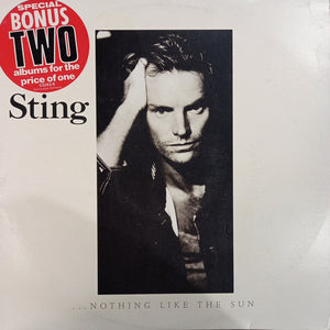 STING - ...NOTHING LIKE THE SUN (USED VINYL 1987 AUS M-/EX+)