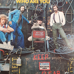 WHO - WHO ARE YOU (RED COLOURED) (USED VINYL 1978 CANADIAN M-/EX+)