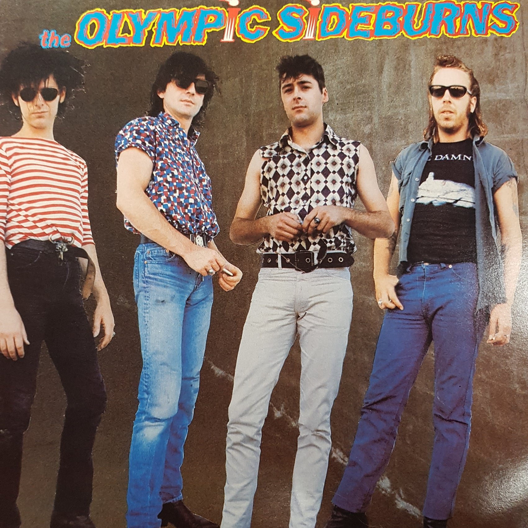 OLYMPIC SIDEBURNS - SELF TITLED (USED VINYL 1985 AUS M-/EX+)