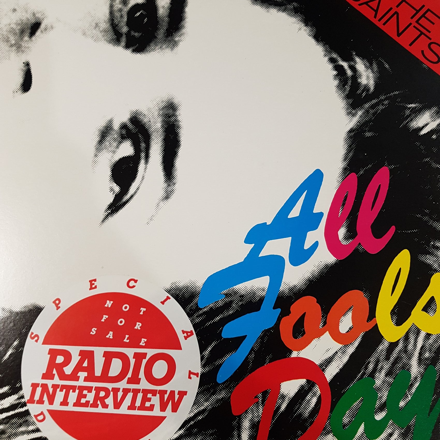 SAINTS - ALL FOOLS DAY (INTERVIEW LP) (USED VINYL 1986 AUS M-/M-)