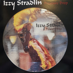 IZZY STRADLIN - PRESSURE DROP (12") (PICTURE DISC) (USED VINYL 1992 UK M-/EX)