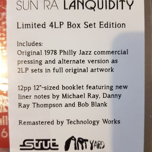 SUN RA - LANQUIDITY (4LP) VINYL BOX SET