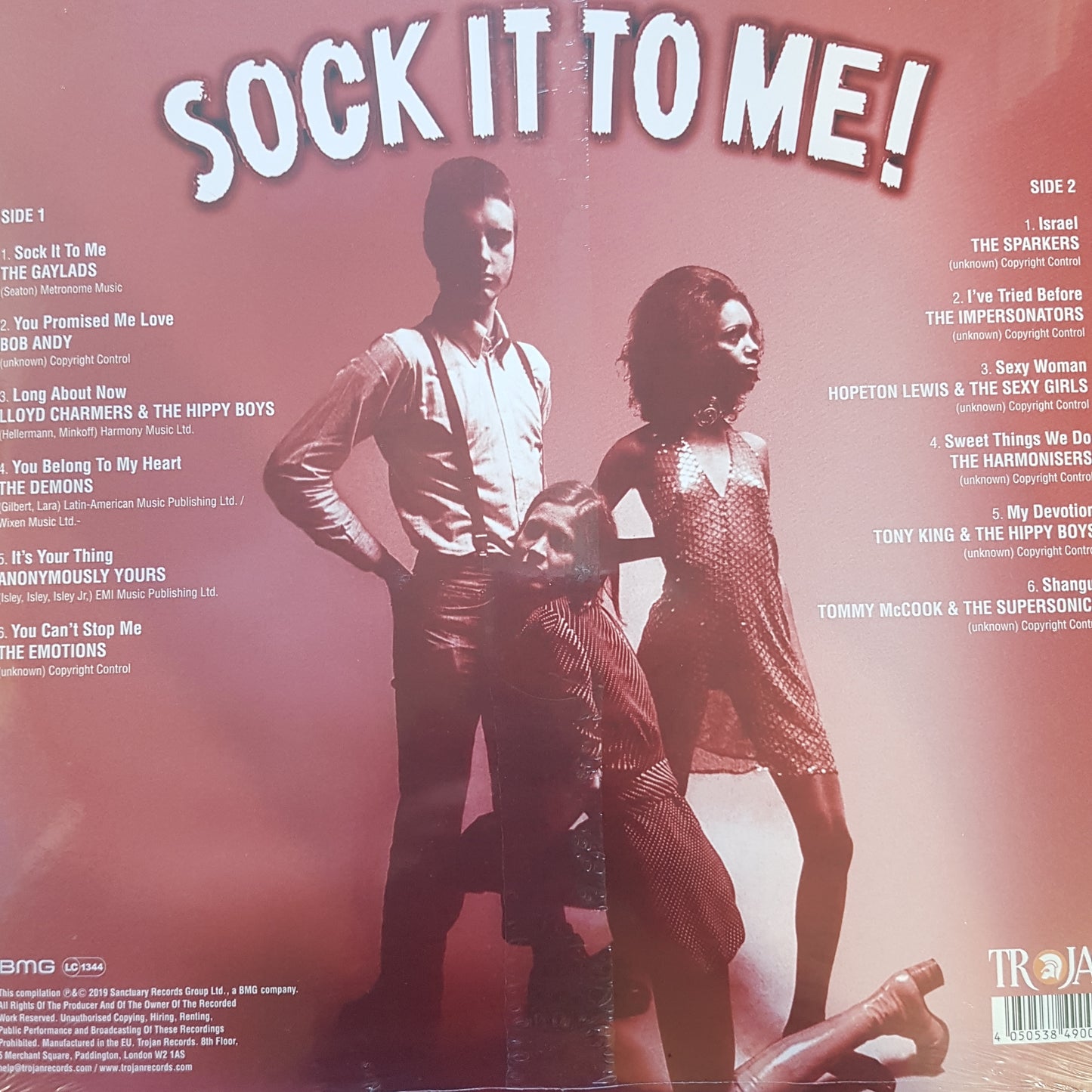 VARIOUS ARTISTS - TROJAN PRESENTS: SOCK IT TO ME VINYL