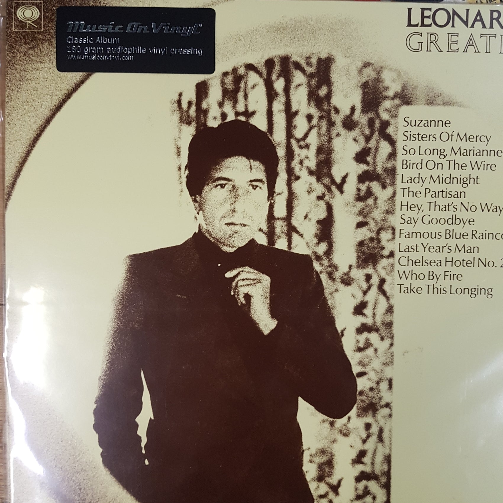 LEONARD COHEN - GREATEST HITS (MUSIC ON VINYL PRESSING) VINYL