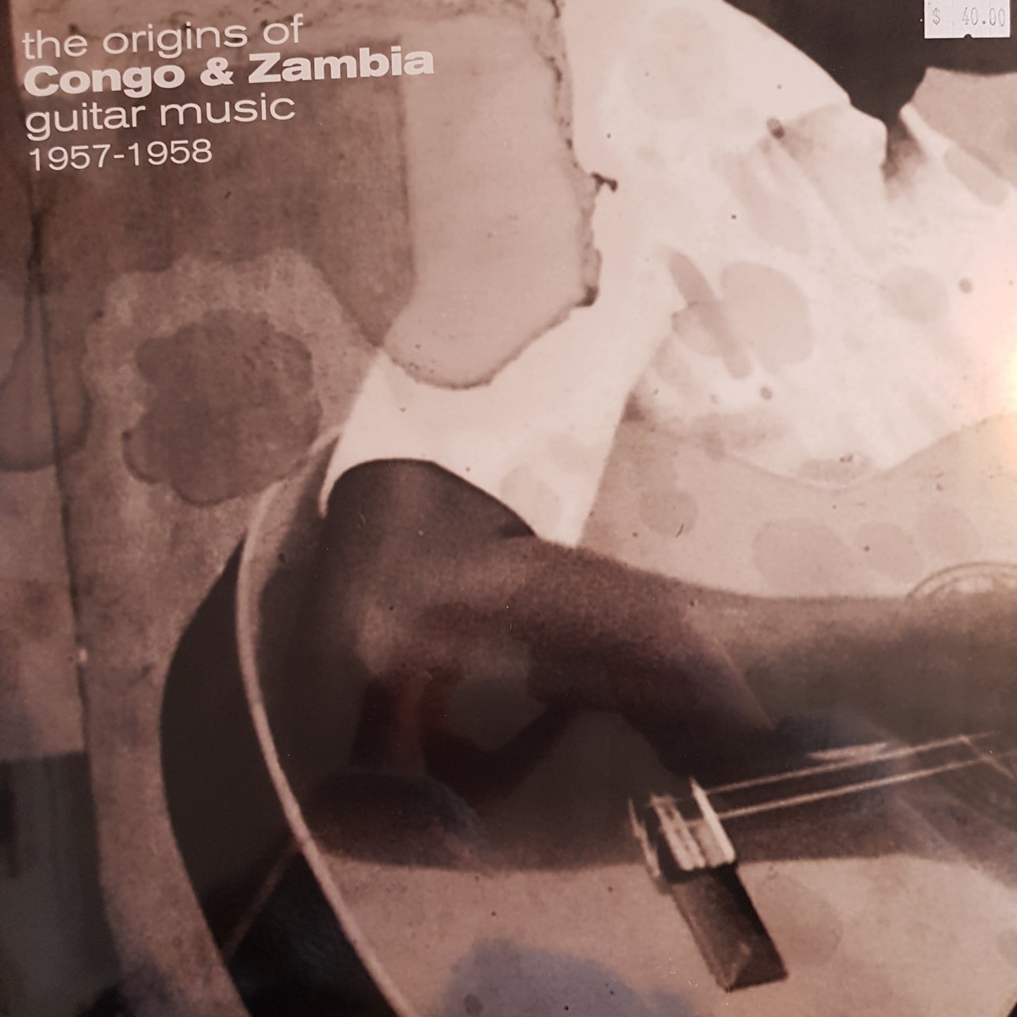 VARIOUS ARTISTS - THE ORIGINS OF CONGO AND ZAMBIA GUITAR MUSIC 1957-1958 VINYL