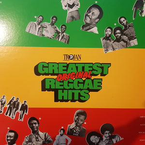 VARIOUS ARTISTS - TROJAN PRESENTS: GREATEST ORIGINAL REGGAE HITS (USED VINYL 1978 JAPANESE M-/M-)