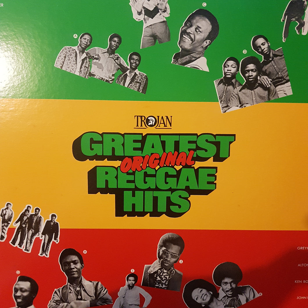 VARIOUS ARTISTS - TROJAN PRESENTS: GREATEST ORIGINAL REGGAE HITS (USED VINYL 1978 JAPANESE M-/M-)