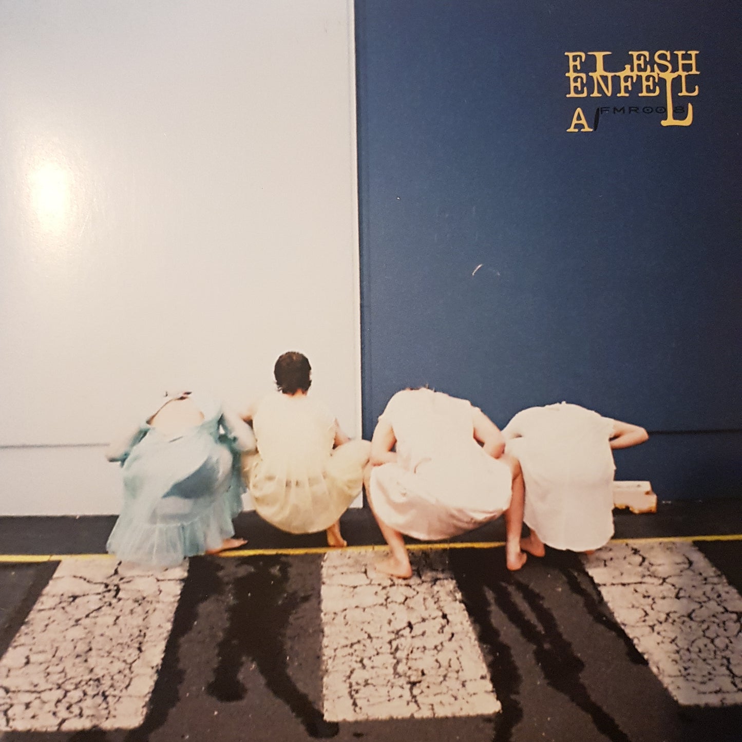 FLESHEN FELLA - SELF TITLED (TRANSLUCENT RED COLOURED) (7") (EP) VINYL
