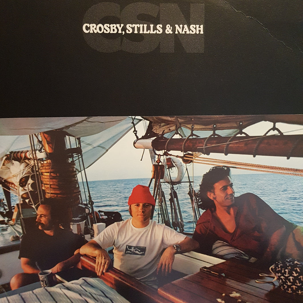 CROSBY, STILLS AND NASH - SELF TITLED (USED VINYL 1977 US M-/EX+)