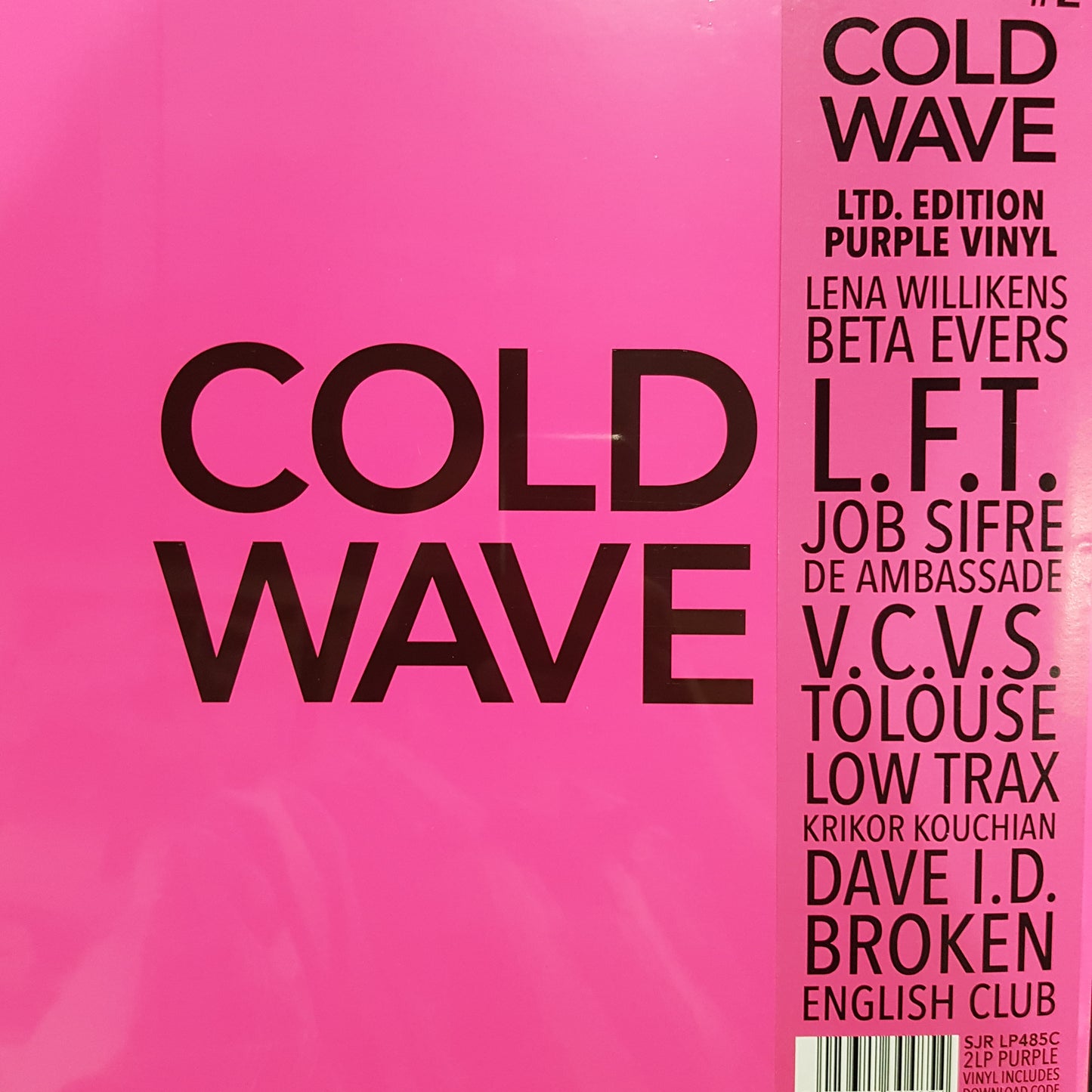 VARIOUS ARTISTS - SOUL JAZZ RECORDS: COLD WAVE # 2 (PURPLE COLOURED) (2LP) VINYL