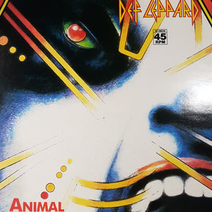 DEF LEPPARD - ANIMAL (12") (USED VINYL 1987 AUS M-/M-)