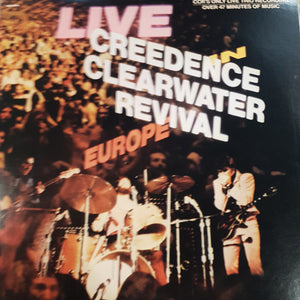 CREEDENCE CLEARWATER REVIVAL - LIVE (USED VINYL 1987 US M-/M-)