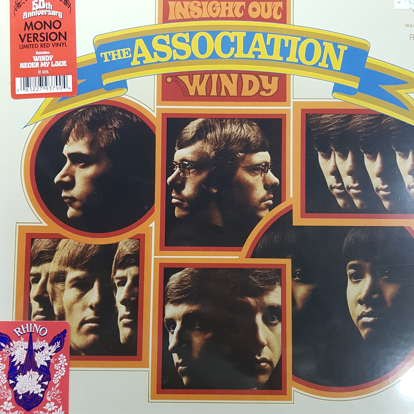 ASSOCIATION - INSIGHT OUT (RED COLOURED) (MONO) VINYL