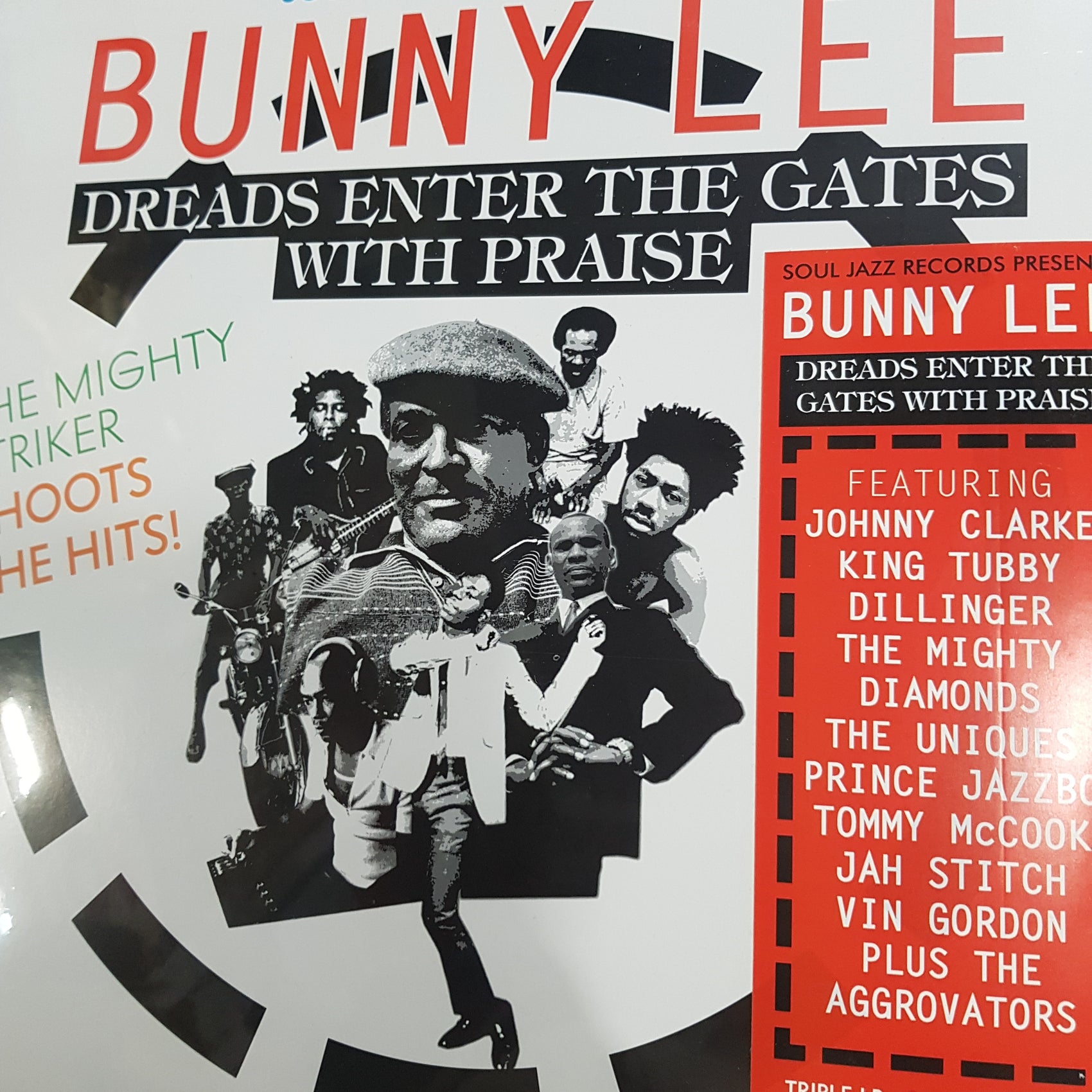 VARIOUS ARTISTS - SOUL JAZZ PRESENTS: BUNNY LEE: DREADS ENTER THE GATES WITH PRAISE (3LP) VINYL