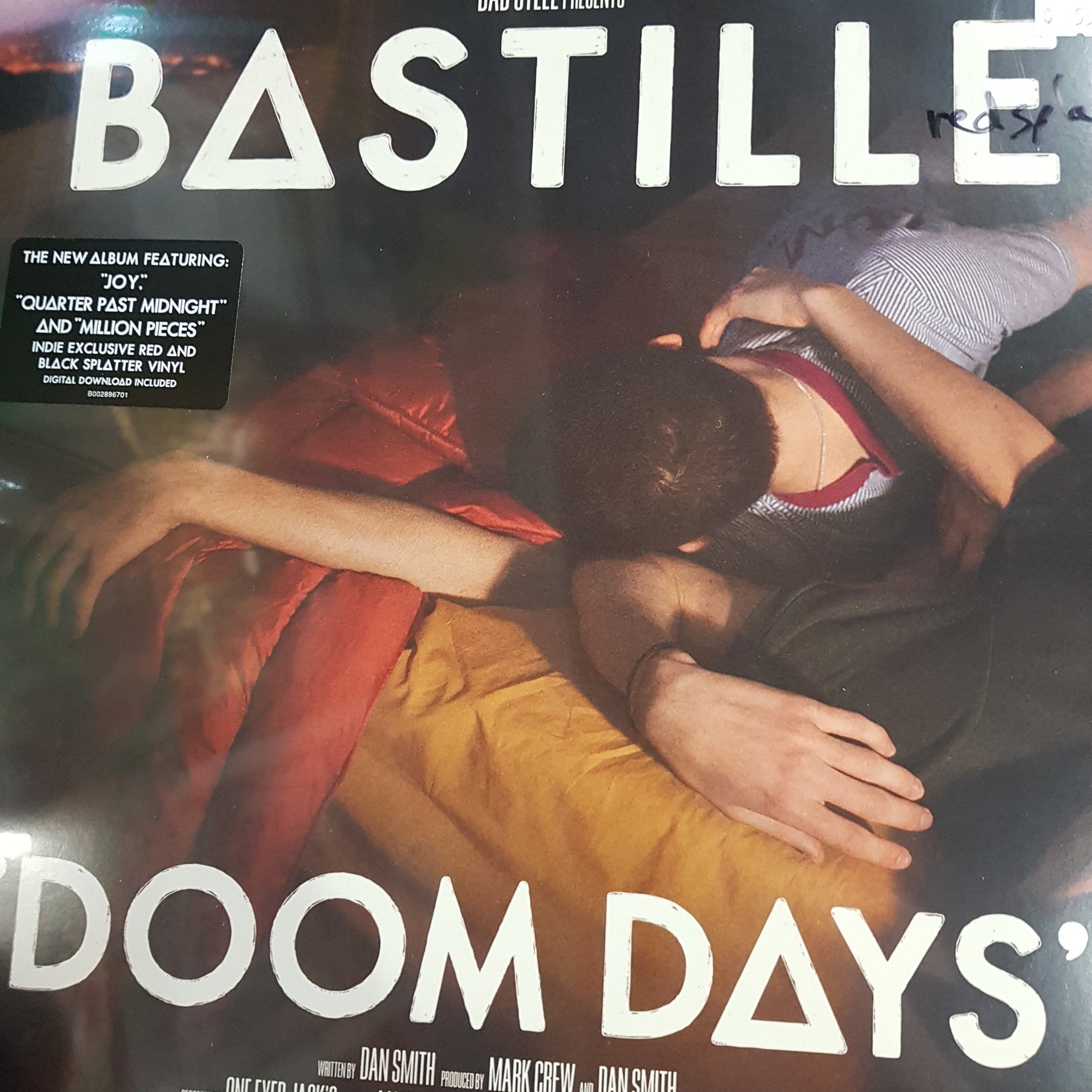 BASTILLE - DOOM DAYS (RED SPLATTER) VINYL