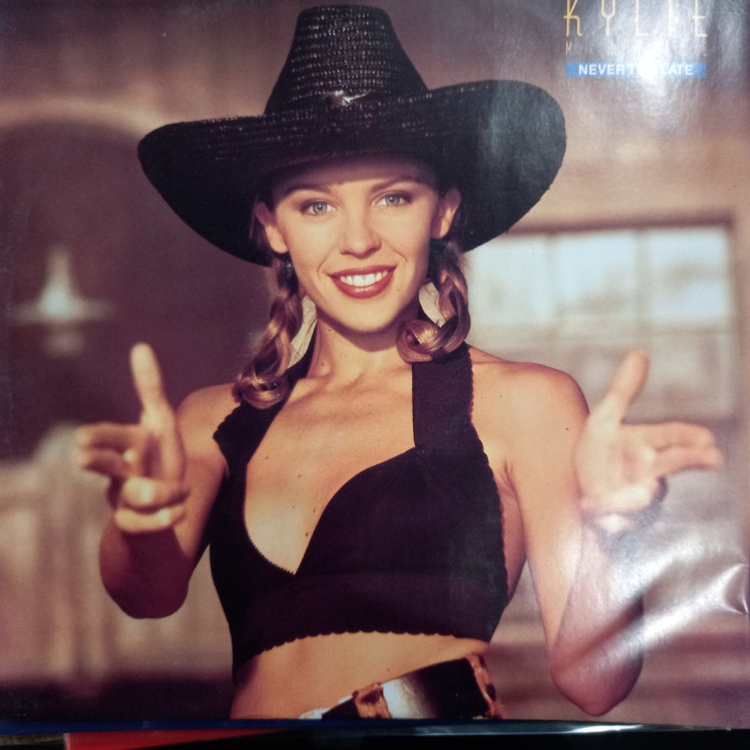 KYLIE MINOGUE - NEVER TOO LATE (USED VINYL 1989 AUS 12