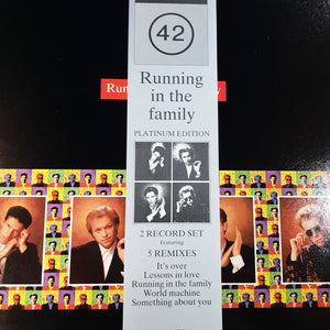 LEVEL 42 - RUNNING IN THE FAMILY (2LP) (USED VINYL 1987 UK UNPLAYED)