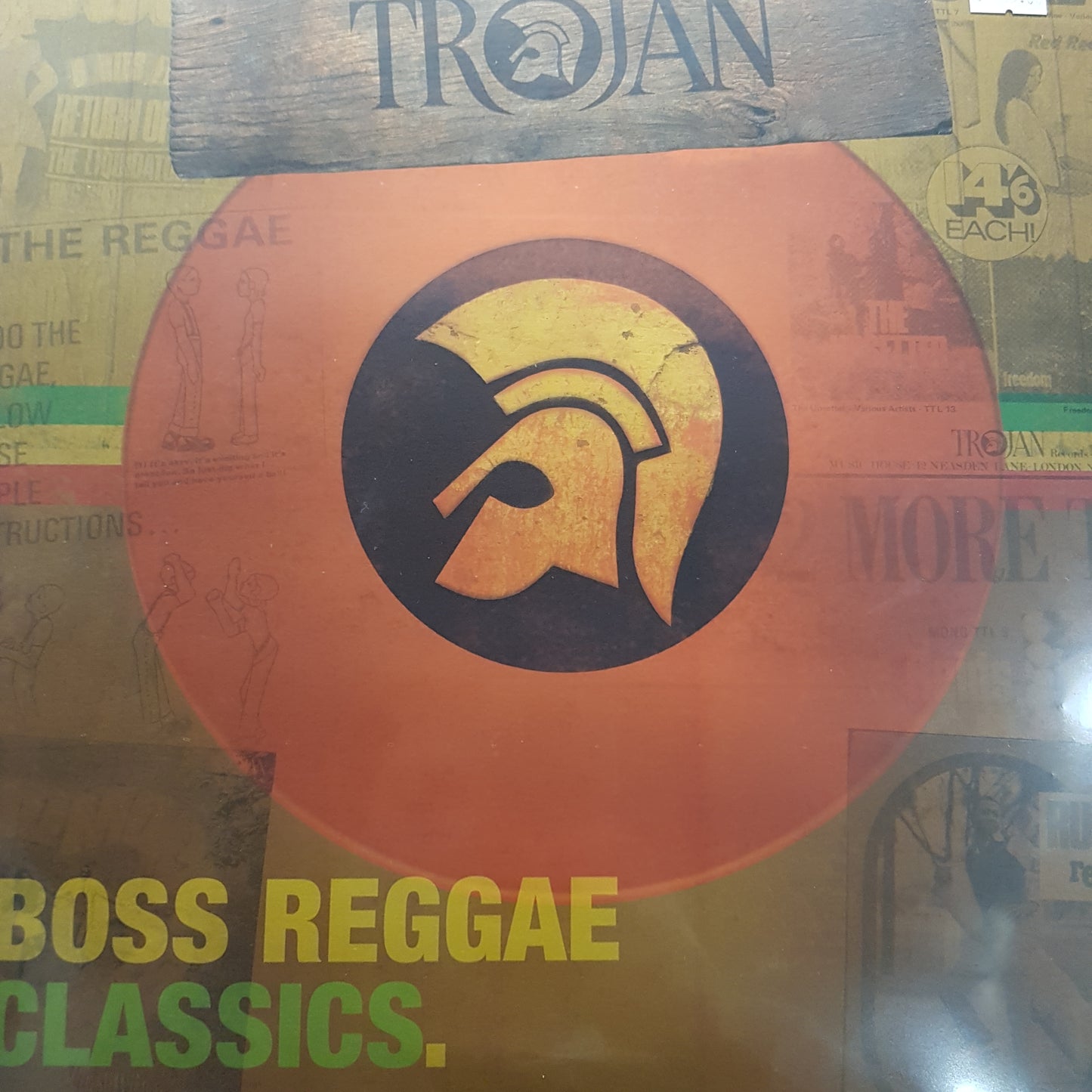 VARIOUS - TROJAN RECORDS - ORIGINAL BOSS REGGAE CLASSICS VINYL