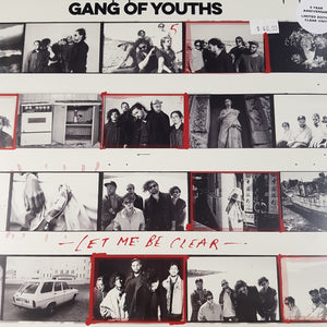 GANG OF YOUTHS - LET ME BE CLEAR (LIMITED CLEAR COLOURED) VINYL