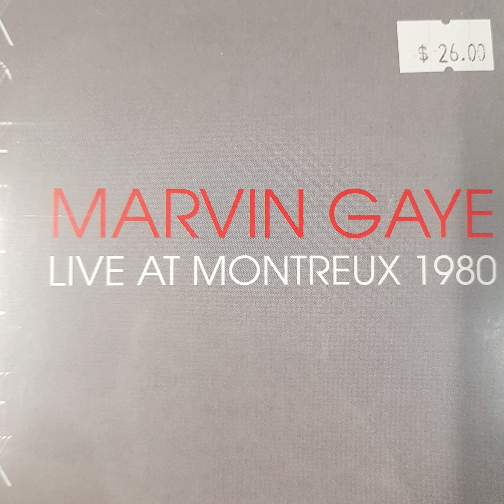 MARVIN GAYE - LIVE IN MONTREUX 1980 (2CD) CD